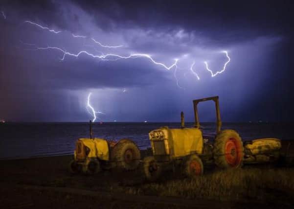 Gazette photographer Daniel Martino captured this shot of the spectacular lightning storm from Lytham beach on Friday night