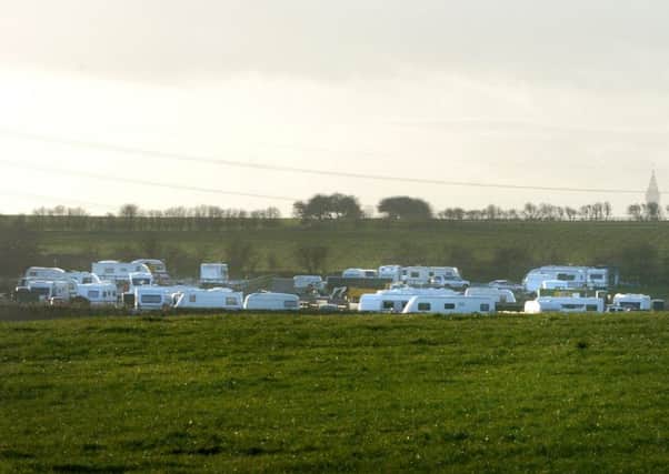 Travellers site at Fairfield rd, Hardhorn