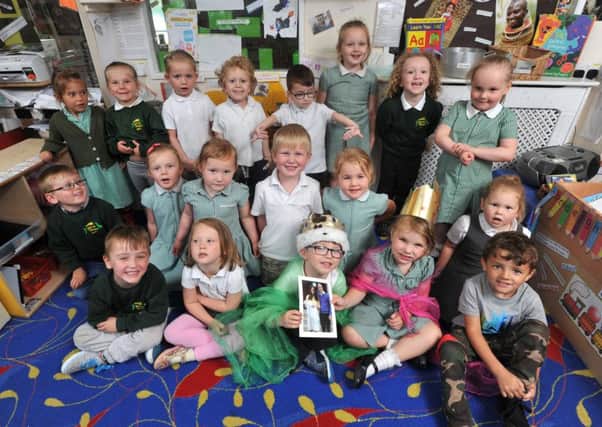 Photo Neil Cross
Children from Tree Tots Nursery in Kirkham wrote a card to Kate and William to wish them well on the arrivial of Princess Charlotte and have received a letter back with their thanks.