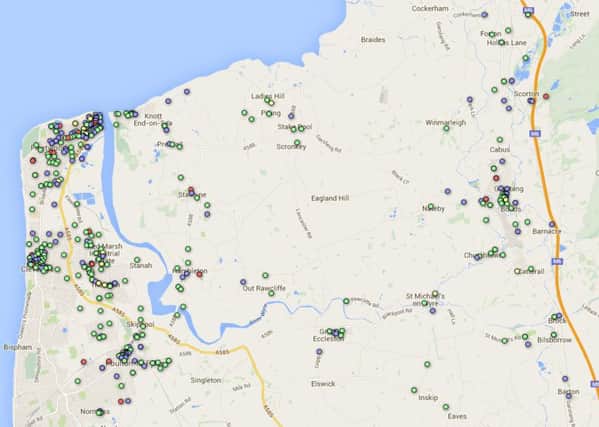 Find hygiene ratings near you on our interactive map