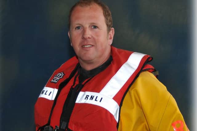 Richard Williams - Volunteer Crewmember RNLI Blackpool. Photo courtesy of RNLI Blackpool