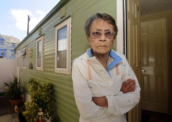 David Jones and Susan Jones from the Henson Hotel are furious that the council have told them they must get rid of their caravan in the back where their mother, Josie Ogden lives.