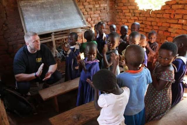 David Foolkes, from St Annes, travelled to Uganda in Africa earlier this year to help polio and tetanus immunisations, health checks and teach children