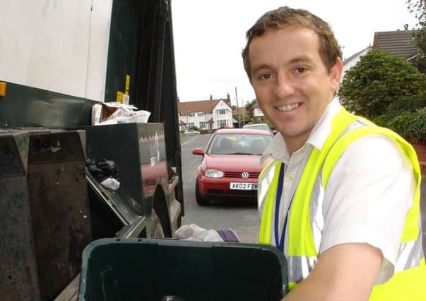 Gareth Matthews, waste prevention officer at Fylde Council