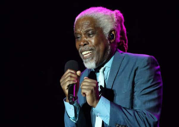 HEADLINE ACT Billy Ocean performs live on stage at Lytham Arena at Lytham Festival.
7th August 2015