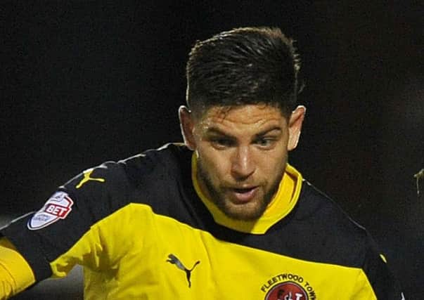 Danny Andrew was one of Fleetwood's makeshift centre-halves