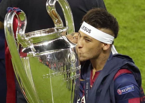 Were Man Utd representatives in Barcelona last weekend to talk about Neymar and not Pedro?