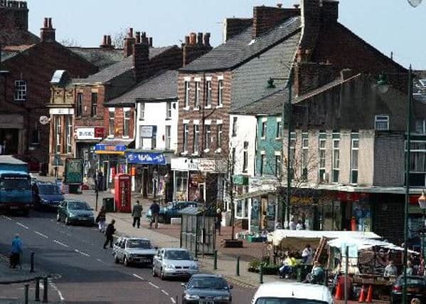 Poulton Street in Kirkham town centre