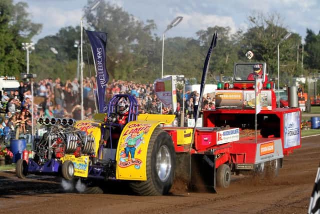 Tractor Pull at Great Eccleston Showground on Bank Holiday Saturday