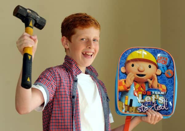 William Haresceugh, 13, from Lytham, has been cast as the voice of JJ in the new Bob the Builder