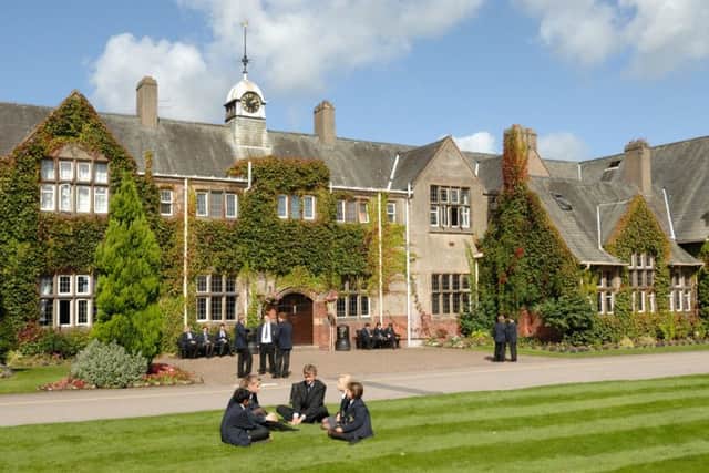 Kirkham Grammar and (below) Mr Laithwaite