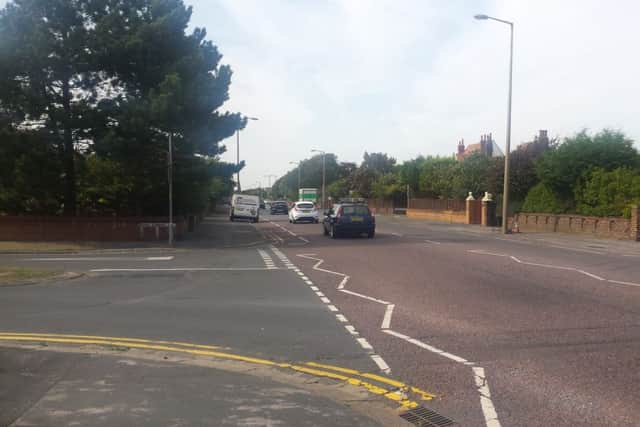 The junction of Clifton Drive South and King Edward Avenue, where teacher Steve Garrill was knocked off his bike.