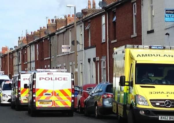 Emergency services in Kemp Street , Fleetwood.