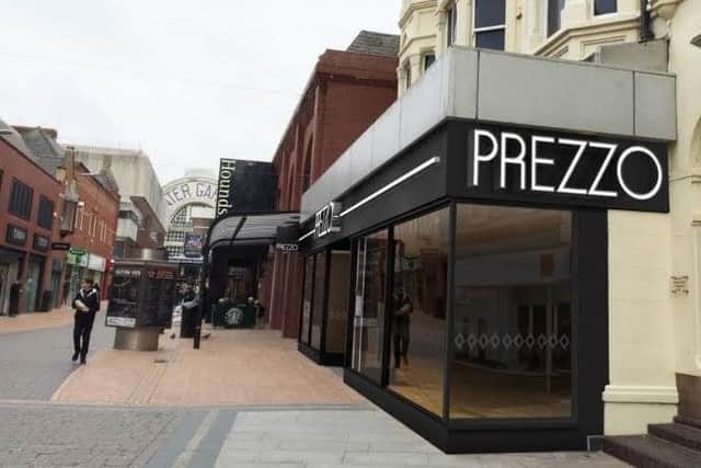 An artists impression of how the new restaurant will look when its finished