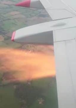 Jet2 Fire Barcelona to Manchester