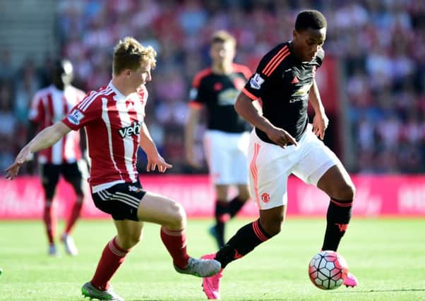 Anthony Martial has scored three Premier League goals