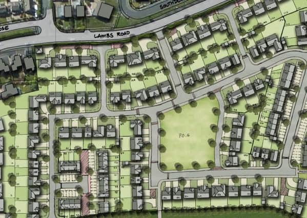 Wainhomes wants outline planning permission to build 165 homes in countryside at Thornton