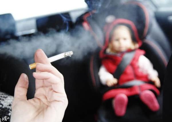 Ban to stop drivers smoking in cars carrying children comes into play on October 1