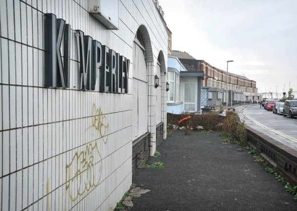 The derelict Kimberley Hotel on South Promenade could finally be bulldozed