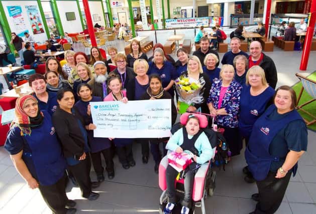 UCLAN cleaners raise over £1,000 for Chloe Angel Gallagher, through a sponsored treasure hunt