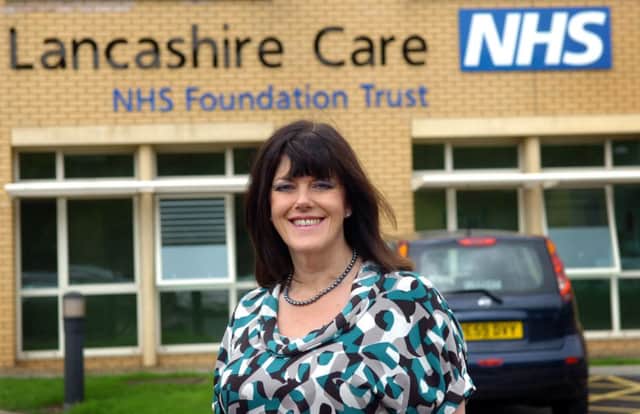 Chief Executive of Lancashire Care NHS foundation trust, Heather Tierney-Moore