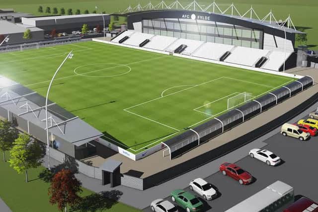 How AFC Fyldes stadium will look once it is completed