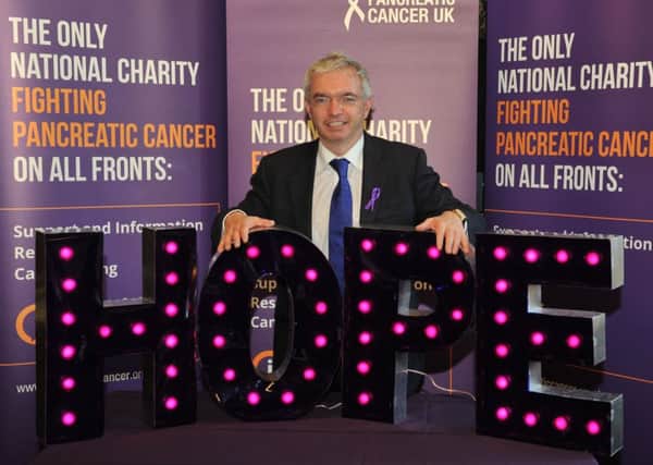 MP Mark Menzies raises awareness of pancreatic cancer