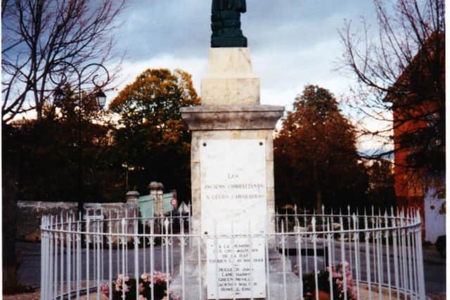 Memorial in Simiane-la-Rotonde