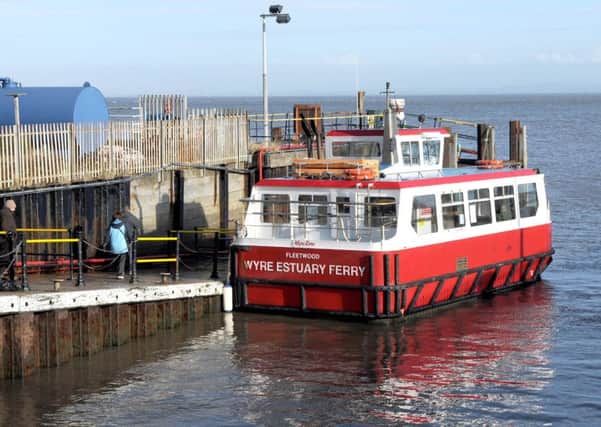 The Fleetwood Knott End Ferry is a potential victim of the cuts