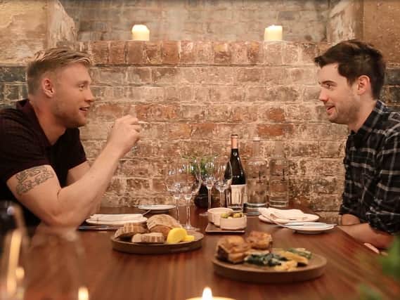 Freddie Flintoff and Jack Whitehall talk about 'Manxiety'