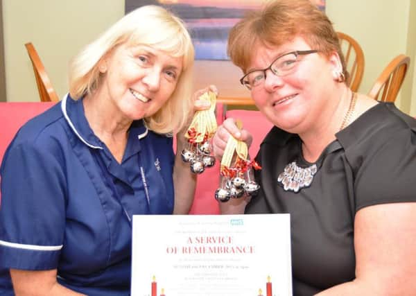 Specialist midwife, Pauline Canning and Karen Nelson