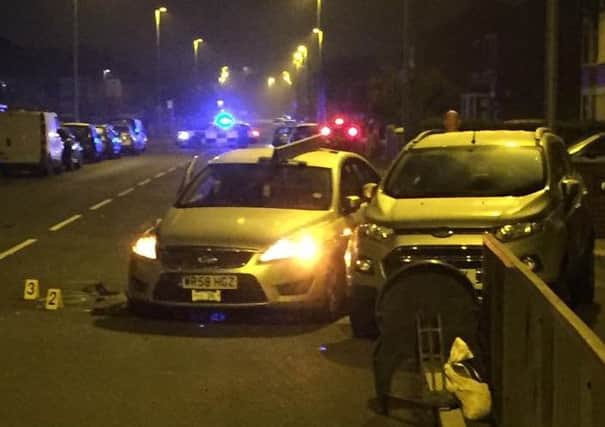 Five cars were involved in a crash in Hawes Side Lane, Marton, at around 10.30pm on Sunday, November 1, 2015