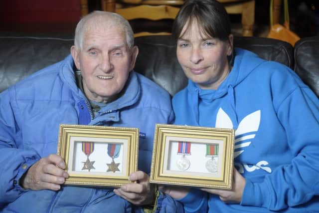 Veteran John Marshall has now got new medals following an appeal by friend Vicki McCullion