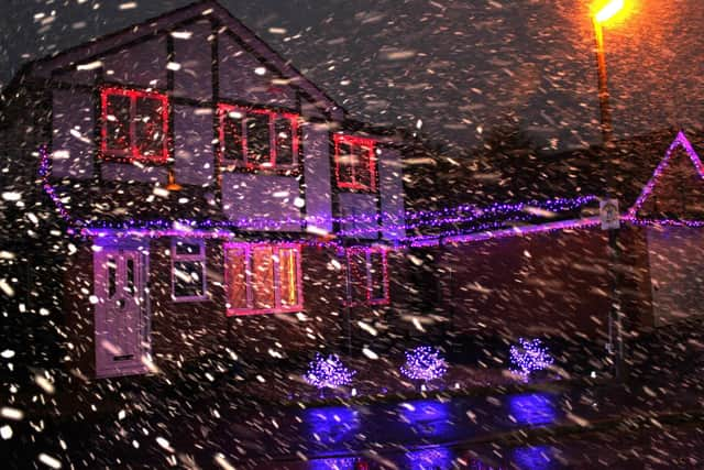 Sadly, white Christmases are pretty rare - but they're still a favourite sight