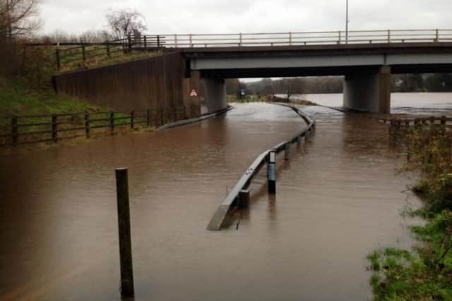 Brockholes and Guild Wheel under water