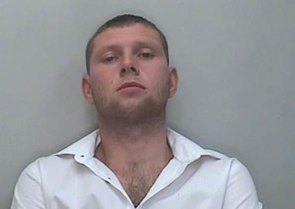 Lewis Adams, Lynn Grove, North Shore, jailed for 4 years for driving JCB down M55 among other offences
