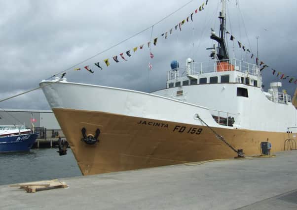 Heritage trawler Jacinta