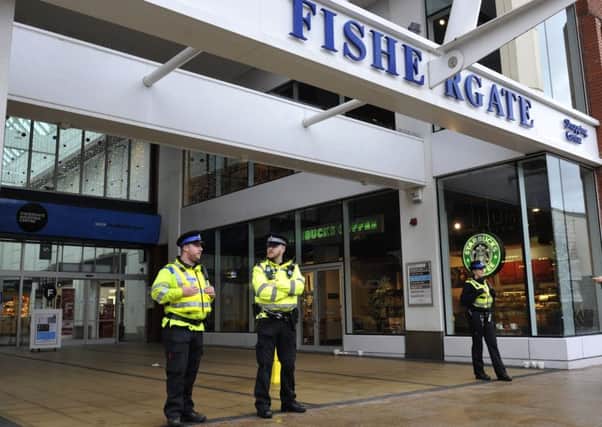 Alert at the Fishergate Centre