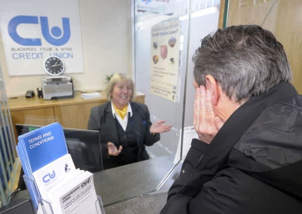 Credit Union in Blackpool.  Pictured is Maria Brookes.