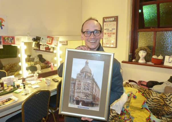 Steve Royle is made a patron of the Grand Theatre