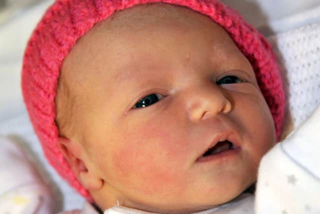 Sophia Lewis was born 25th December at 3:58am weighing 6lb 14oz to Maria and Morley Lewis from Kirkham