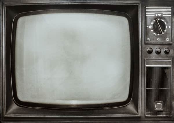 Do not adjust your television set - many households are still living with black and white TV, credit, shutterstock