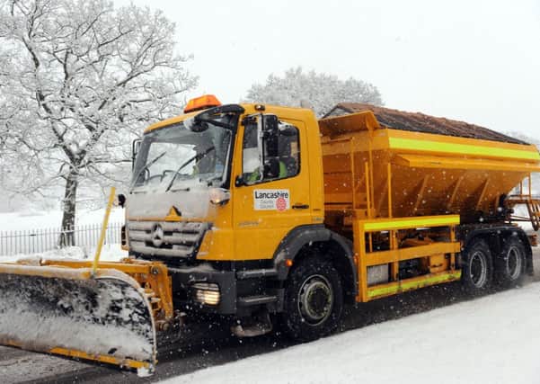 Gritters are ready to be called into action
