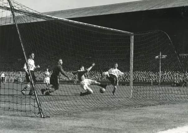 Blackpool V Bolton 1953 FA Cup final at Wembley. The second goal - Stan Mortensen