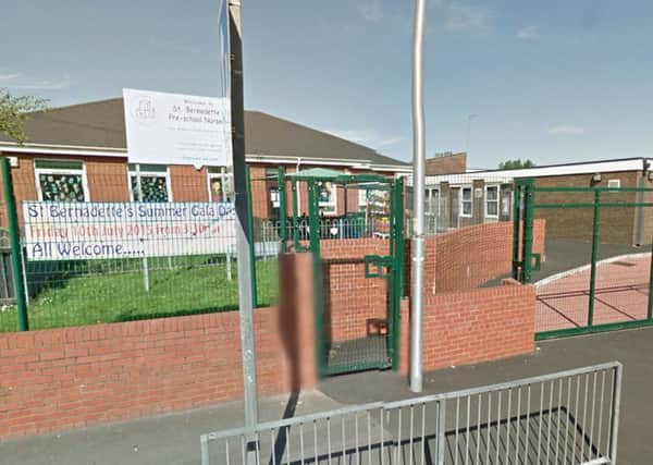 St Bernadettes Primary School. Pic courtesy of Google Street View.