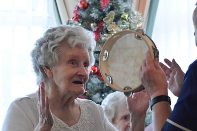 The Soundwaves choir in Blackpool during their dementia singing sessions

Picture by Jill Reidy