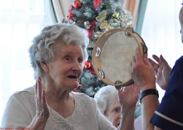 The Soundwaves choir in Blackpool during their dementia singing sessions

Picture by Jill Reidy