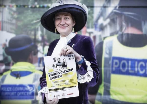 High Sheriff of Lancashire Amanda Parker is calling for nominations for the Young Citizen of the Year award.