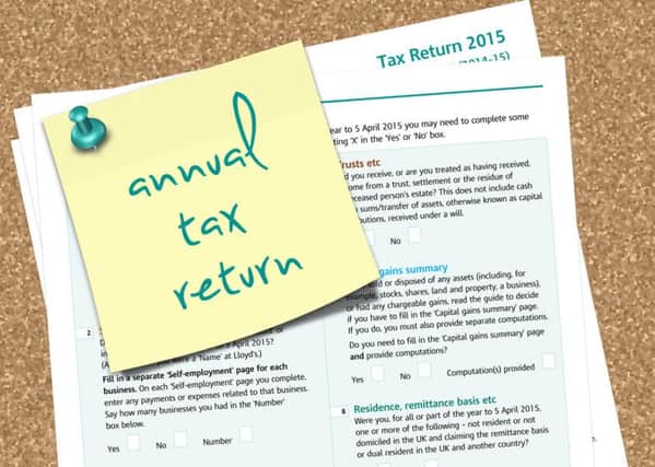 Time for the tax return