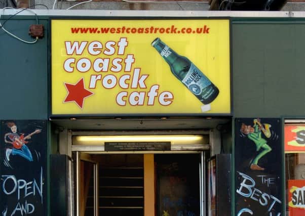 West Coast Rock Cafe, Abingdon Street, Blackpool.